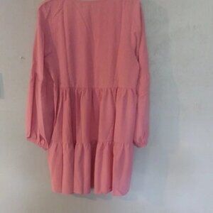 Boho Small Pink Lantern Dress